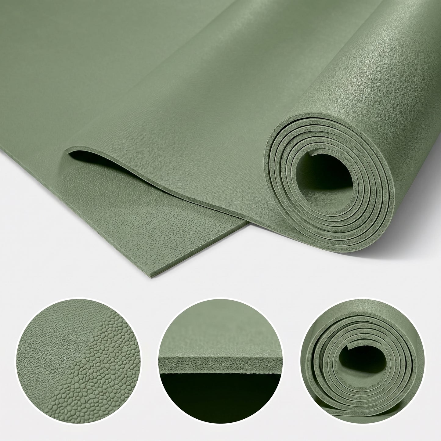 Wellness Favorite | Premium Non-Slip Yoga Mat | Home & Studio Practice | For Yoga Enthusiasts | Elegant Sage Green Finish