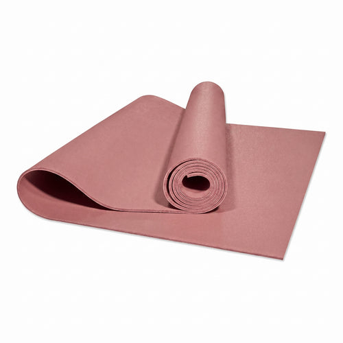 Wellness Favorite | Premium Non-Slip Yoga Mat | Home & Studio Practice | For Active Women | Elegant Blush Pink Finish