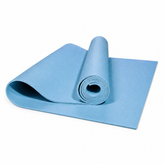 Daily Wellness Essential | Premium Non-Slip Yoga Mat | Home & Studio Practice | For Yoga Enthusiasts | Refreshing Sky Blue Finish
