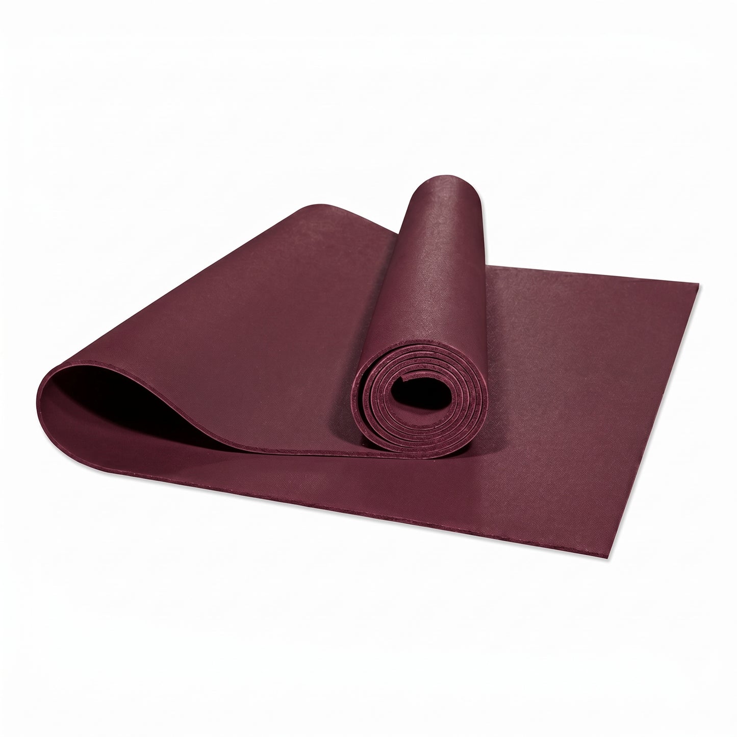 Premium Wellness Choice | Non-Slip Yoga Mat | Home & Studio Fitness | For Yoga Enthusiasts | Elegant Burgundy Finish