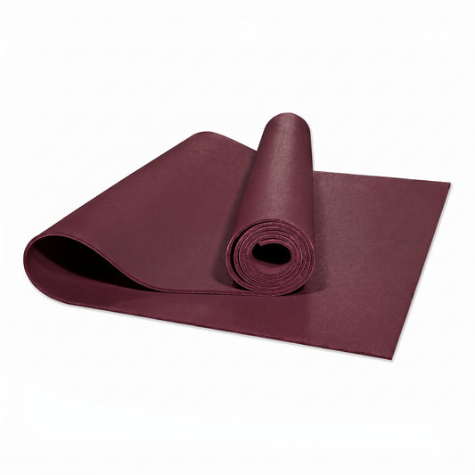 Premium Wellness Choice | Non-Slip Yoga Mat | Home & Studio Fitness | For Yoga Enthusiasts | Elegant Burgundy Finish