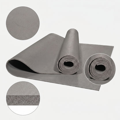 Wellness Essential | Premium Non-Slip Yoga Mat | Home & Studio Practice | For Active Lifestyles | Modern Gray Finish