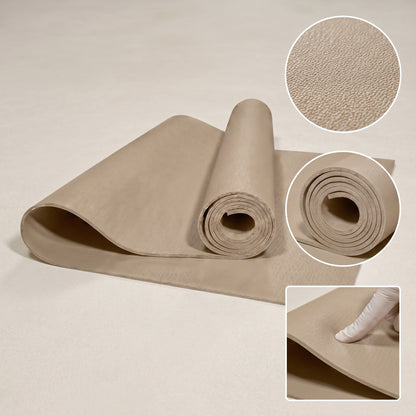 Wellness Lifestyle Essential | Premium Non-Slip Yoga Mat | Home & Studio Exercise | For Yoga Lovers | Elegant Sand Beige Design