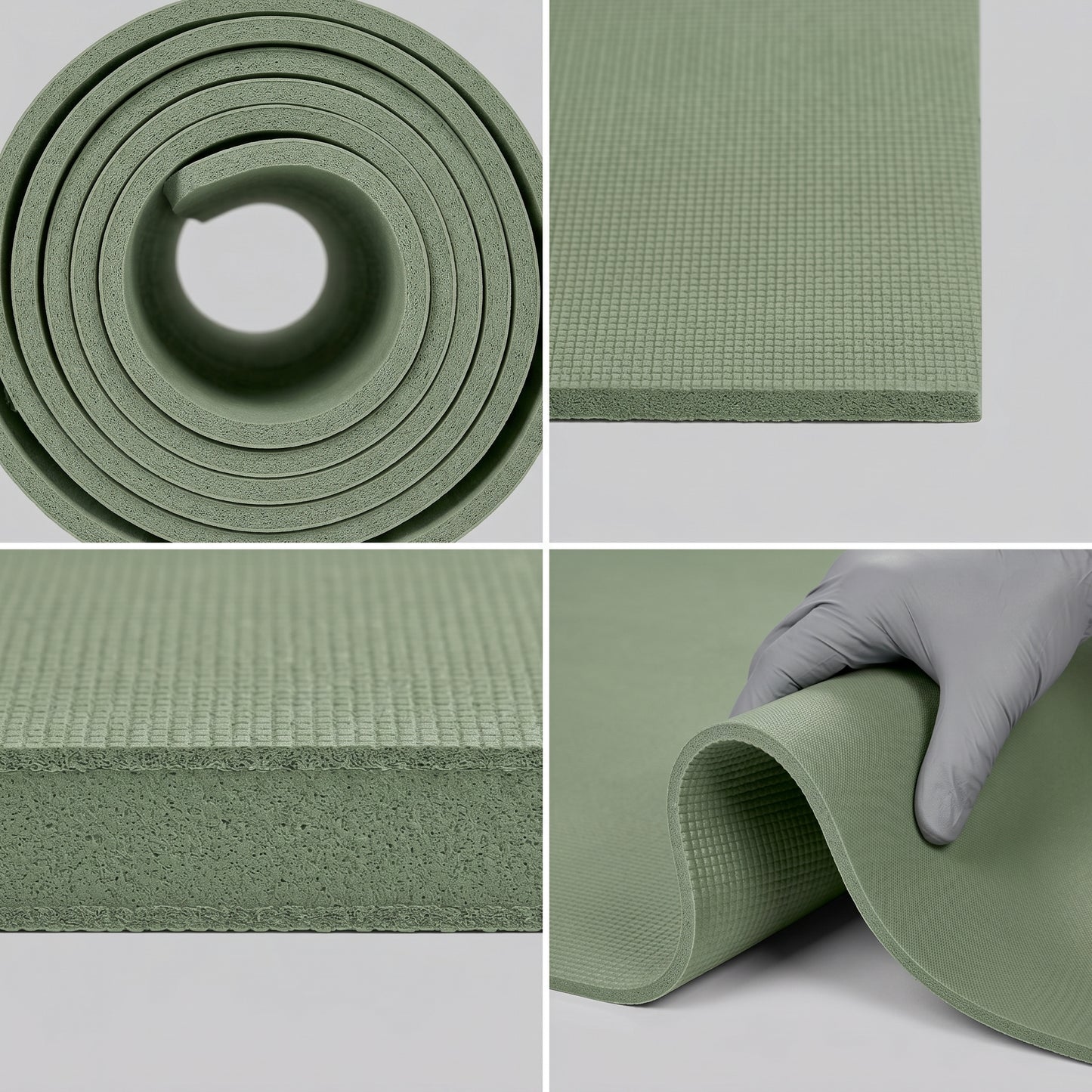 Wellness Favorite | Premium Non-Slip Yoga Mat | Home & Studio Practice | For Yoga Enthusiasts | Elegant Sage Green Finish