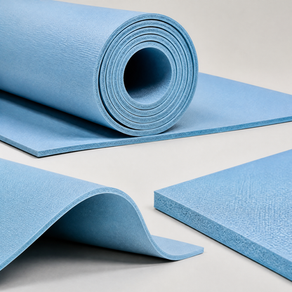Daily Wellness Essential | Premium Non-Slip Yoga Mat | Home & Studio Practice | For Yoga Enthusiasts | Refreshing Sky Blue Finish