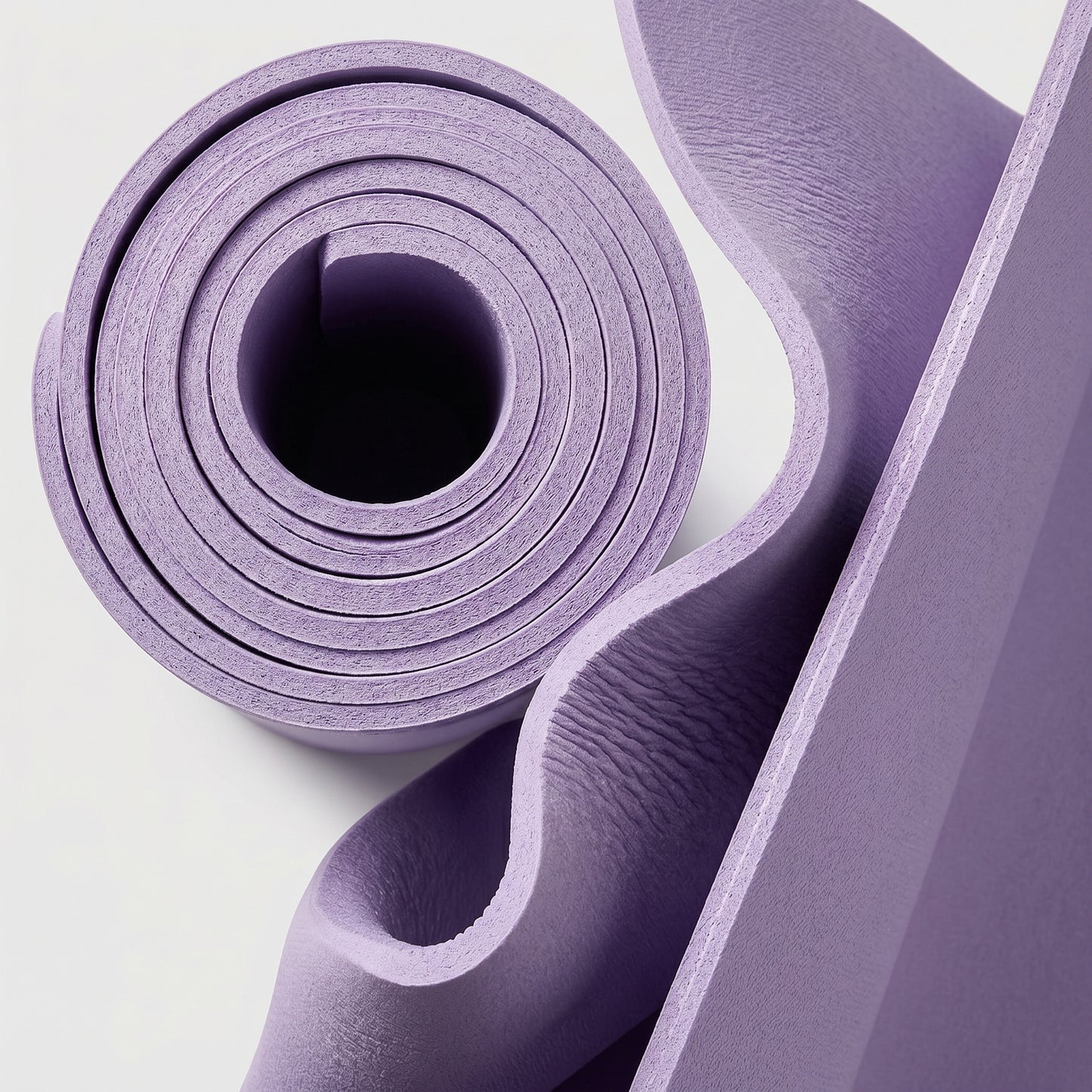 Wellness Must-Have | Premium Non-Slip Yoga Mat | Home & Studio Practice | For Yoga Enthusiasts | Elegant Lavender Finish
